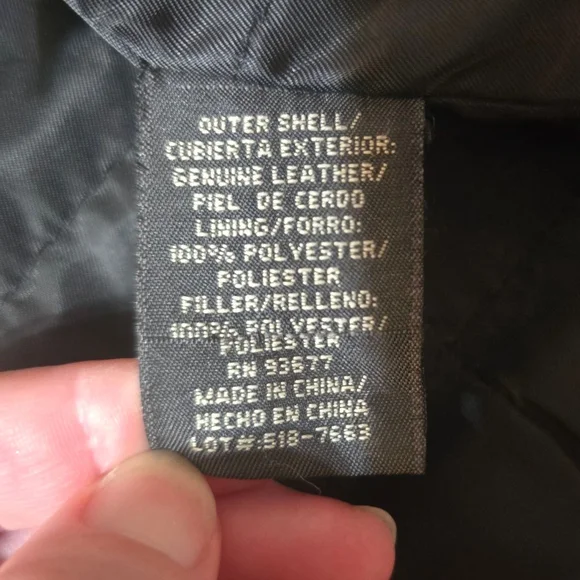 Men's Geniune Black Leather Vintage Jacket - Picture 8 of 14